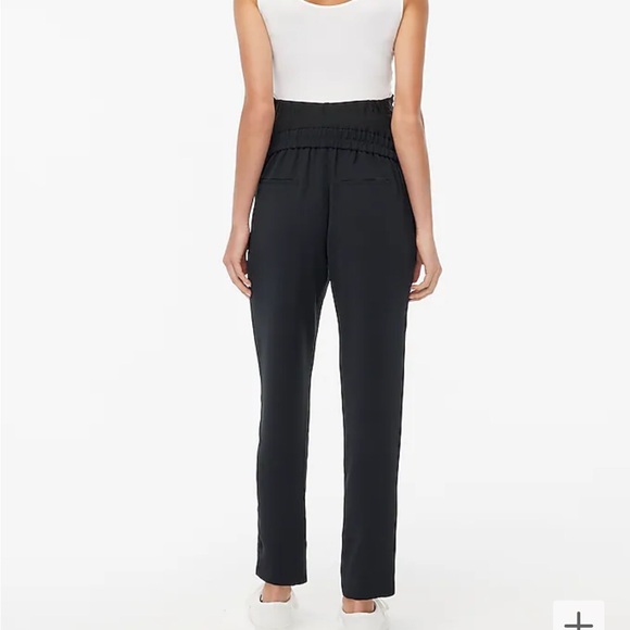 Lot of 2 pairs - J.Crew LIKE NEW black and blue maternity pants - Picture 4 of 11